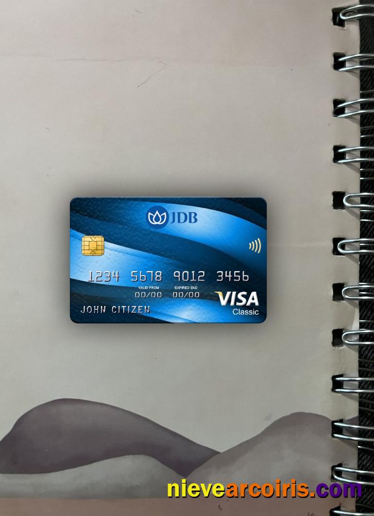 Laos Joint Development Bank visa classic card photolook